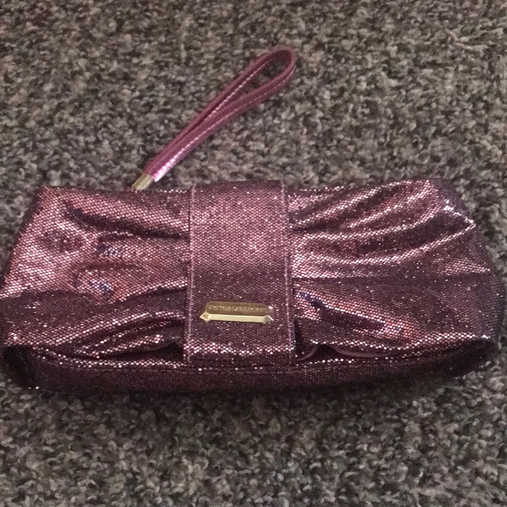 Victoria's Secret Pink Glitter Clutch